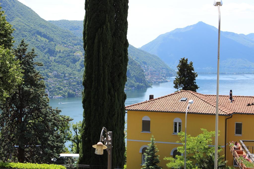 Rose Apartment By Quokka 360 - Refined Two-Bedroom Apartment With Garden Lugano Kültér fotó